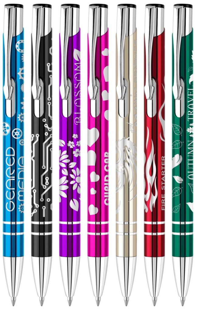 Image for Metal pen 360° peripheral laser engraving from The Pen Warehouse