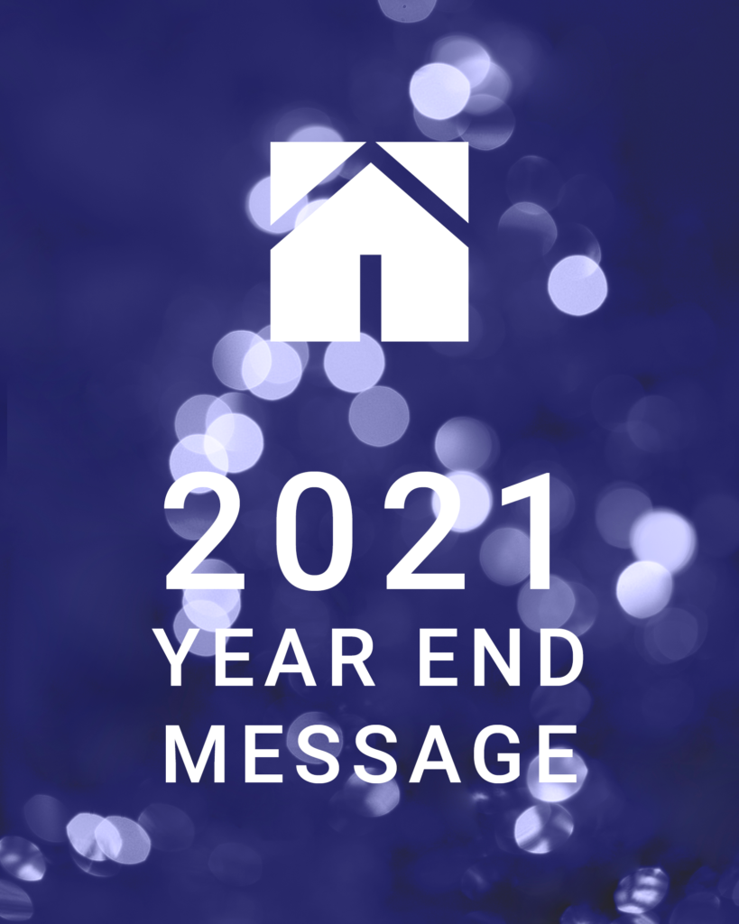 article Image for 2021 – Year End Message from Our CEO